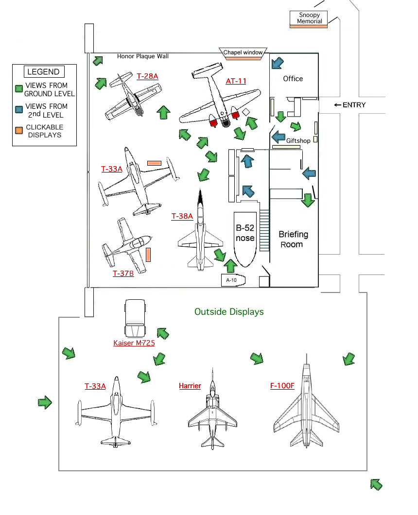 Hangar 25 floorplan