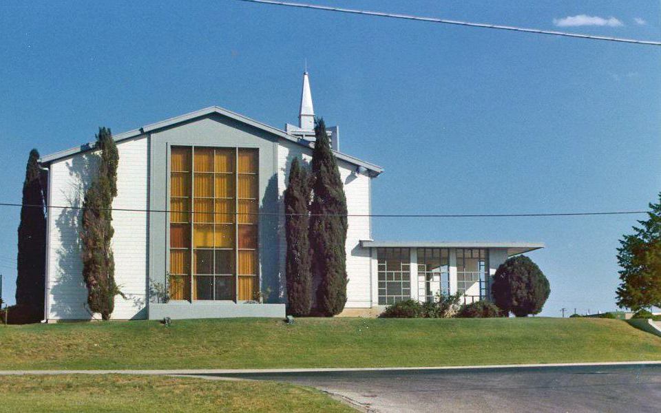 Webb Chapel north face