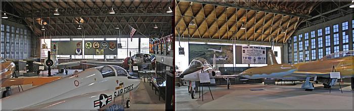 Hangar 25 interior views