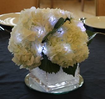 Centerpiece with lights