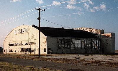 Hangar 25 slowly deteriorating